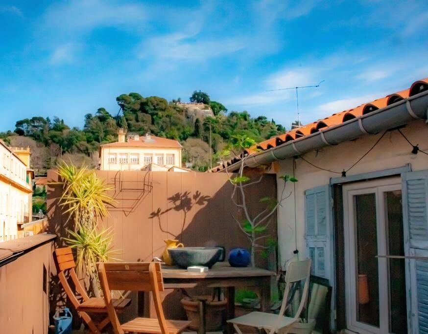 Appartement Duplex, Jacuzzi, Terrasse Sur Les Toits à Nice Extérieur photo